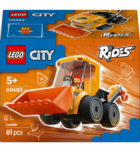 LEGO® City - Motoren - Lader 60483 - 61 Onderdelen - LEGO® - OneSize - Blokken
