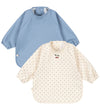Konges Sløjd Schorten - 2-pack - Navy Dot/Rain Gewassen - Konges Sløjd - 18-36 mnd - Schorten