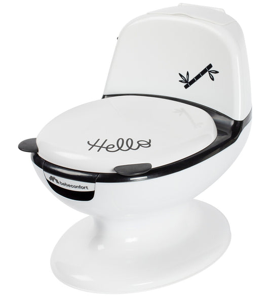 Bebeconfort Toilet - Mini - Zwart/Wit m. Panda - Bebeconfort - OneSize - Potjes