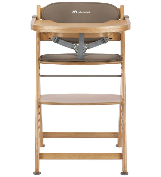 Bebeconfort Kinderstoel - Timba 2 m. Kussen - Naturel - Bebeconfort - OneSize - Kinderstoelen