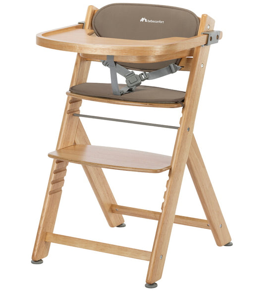 Bebeconfort Kinderstoel - Timba 2 m. Kussen - Naturel - Bebeconfort - OneSize - Kinderstoelen