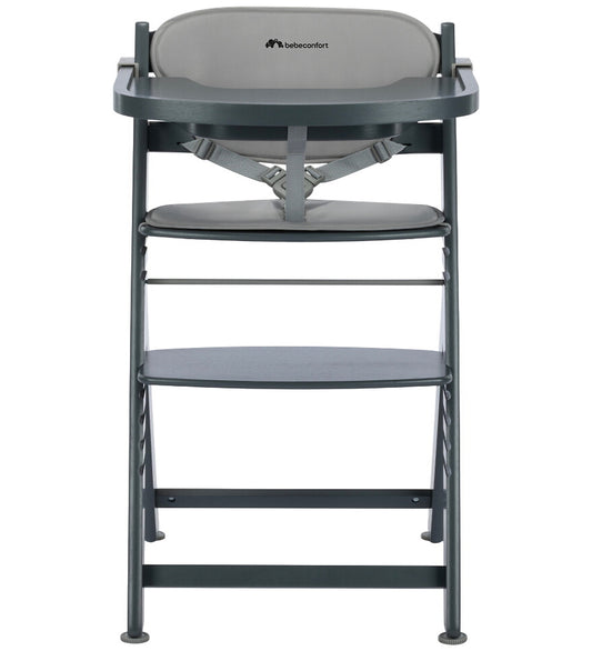 Bebeconfort Kinderstoel m. Kussen - Timba 2 - Mist Grijs - Bebeconfort - OneSize - Kinderstoelen