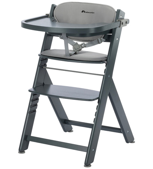 Bebeconfort Kinderstoel m. Kussen - Timba 2 - Mist Grijs - Bebeconfort - OneSize - Kinderstoelen