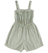 Roxy Jumpsuit - Viscose - Playa Baby Gedrukt - Groen/Wit - Roxy - 8 jaar (128) - Jumpsuits