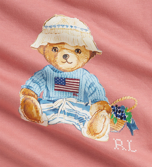 Polo Ralph Lauren Romper s/s - Desert Rose - Polo Ralph Lauren - 68 - Rompers Korte Mouw