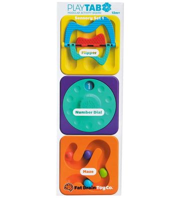Fat Brain Activiteitenspeelgoed - Play Tab - Sensorische set 1 - Fat Brain - OneSize - Activiteitenspeelgoed