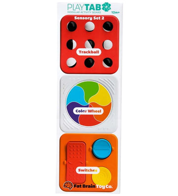 Fat Brain Activiteitenspeelgoed - Play Tab - Sensorische set 2 - Fat Brain - OneSize - Activiteitenspeelgoed