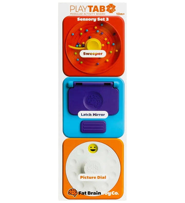 Fat Brain Activiteitenspeelgoed - Play Tab - Sensorische set 3 - Fat Brain - OneSize - Activiteitenspeelgoed