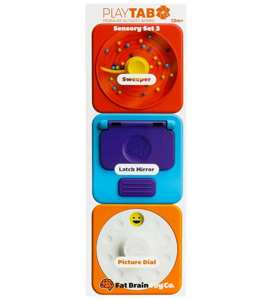 Fat Brain Activiteitenspeelgoed - Play Tab - Sensorische set 3 - Fat Brain - OneSize - Activiteitenspeelgoed