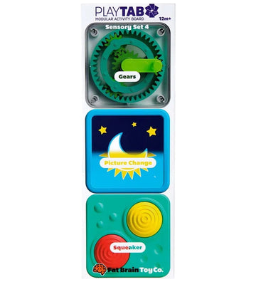Fat Brain Activiteitenspeelgoed - Play Tab - Sensorische set 4 - Fat Brain - OneSize - Activiteitenspeelgoed