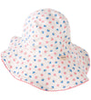 MarMar Zonnehoed - UV40+ - Alba Splash Lang - Mini Flower - MarMar - 44-46 cm - Zwemhoedjes