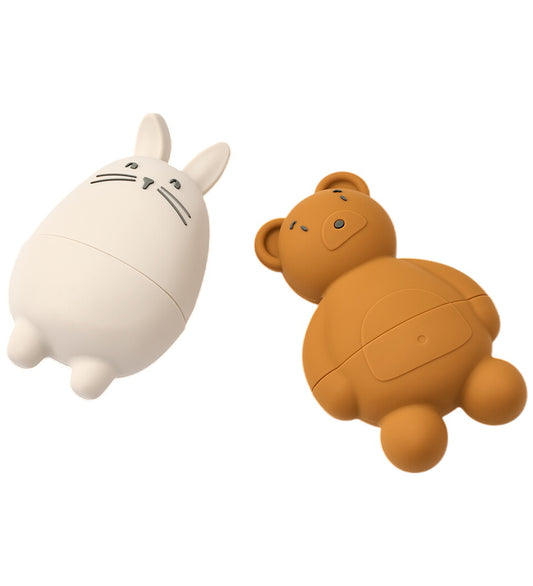 Liewood Badspeelgoed - Silicone - Duncan - Sandy/Mustard Mix - Liewood - OneSize - Badspeelgoed
