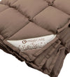 Müsli Dekbed - Satin - 100x140 cm - Junior - Kapok - Walnoot - Müsli - OneSize - Dekbedden