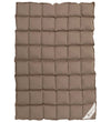 Müsli Dekbed - Satin - 100x140 cm - Junior - Kapok - Walnoot - Müsli - OneSize - Dekbedden