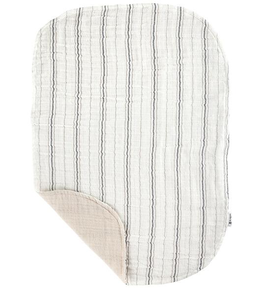 Sebra Verschoonmatje - 2-pack - Mousseline - Cream Stripe - Sebra - OneSize - Verschoonmatjes