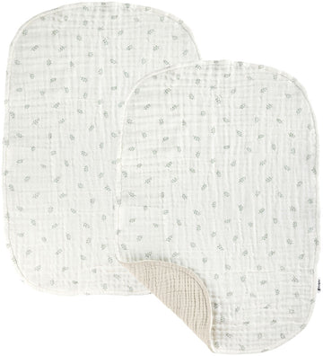 Sebra Verschoonmatje - 2-pack - Mousseline - Sophora-bladeren - Sebra - OneSize - Verschoonmatjes