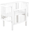 Sebra Wiegje voor naast het bed - Classic+ White - Sebra - OneSize - Bedden