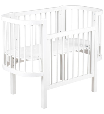 Sebra Wiegje voor naast het bed - Classic+ White - Sebra - OneSize - Bedden