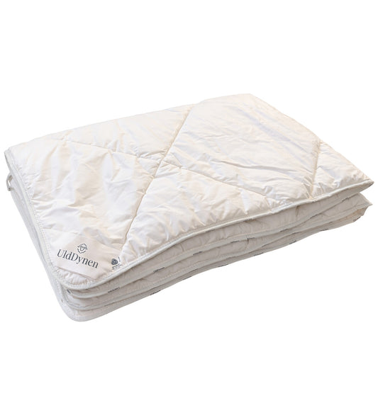 Stork Wollen dekbed - Junior - 100x140 cm - Wit - STORK - OneSize - Dekbedden