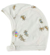 Joha Babymuts - Wol/Zijde - Off White m. Krabben - Joha - 41 cm - Babymutsen