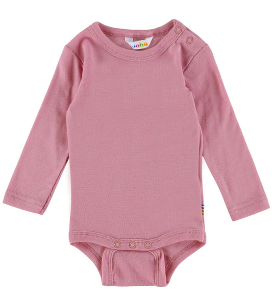 Joha Romper l/s - Wol - Roze - Joha - 100 - Rompers Lange Mouw