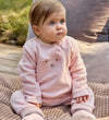 Minymo Fleece Pak - Peach Zweep m. Muis - Minymo - 56 - Fleece Pakken