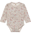 En Fant Romper l/s - Eierpunch m. Bloemen - En Fant - 68 - Rompers Lange Mouw