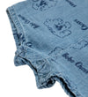 Bobo Choses Jumpsuit - Denim - Pickle The Dog - Light Blue - Bobo Choses - 12 mnd - Jumpsuits