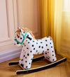 Kids Concept Schommelpaard - Pippi - Wit/Zwart - Kids Concept - OneSize - Schommelpaarden