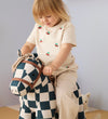 Kids Concept Schommelpaard - Mio - Wit/Zwart/Bruin - Kids Concept - OneSize - Schommelpaarden