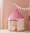 Kids Concept Speeltent - 100x130 cm - Roze m. Stippen - Kids Concept - OneSize - Speeltenten
