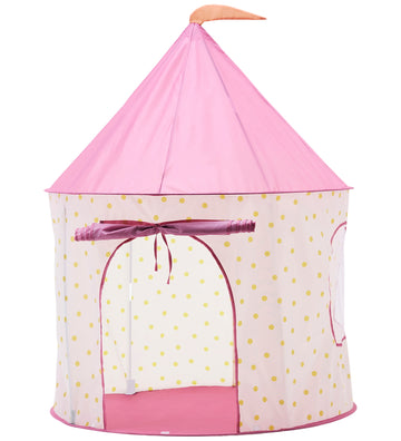 Kids Concept Speeltent - 100x130 cm - Roze m. Stippen - Kids Concept - OneSize - Speeltenten