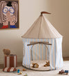 Kids Concept Speeltent - 100x130 cm - Lichtblauw/Beige Gestreept - Kids Concept - OneSize - Speeltenten