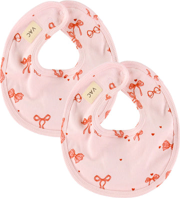 VACVAC Babyslabbetje - Rib - 2-pack - Belle - Belle Iets - VACVAC - OneSize - Kwijlsjaaltjes