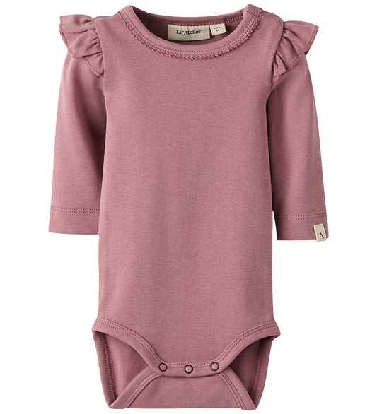 Lil' Atelier Romper l/s - NbfLayo - Nostalgie Rose - Lil Atelier - 62 - Rompers Lange Mouw