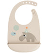 Done by Deer Slab met voedselopvanger - Silicone - Celebration - - Done by Deer - OneSize - Slabbetjes