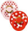 BIBS Colour Fopspenen - Maat 2 - Anatomisch - 2-pack - Blossom/C - BIBS - 6-18 mnd - Fopspenen
