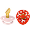 BIBS Colour Fopspenen - Maat 2 - Anatomisch - 2-pack - Blossom/C - BIBS - 6-18 mnd - Fopspenen