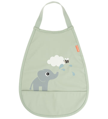 Done by Deer Slabbetjes - PU - Elphee - Groen - Done by Deer - OneSize - Slabbetjes