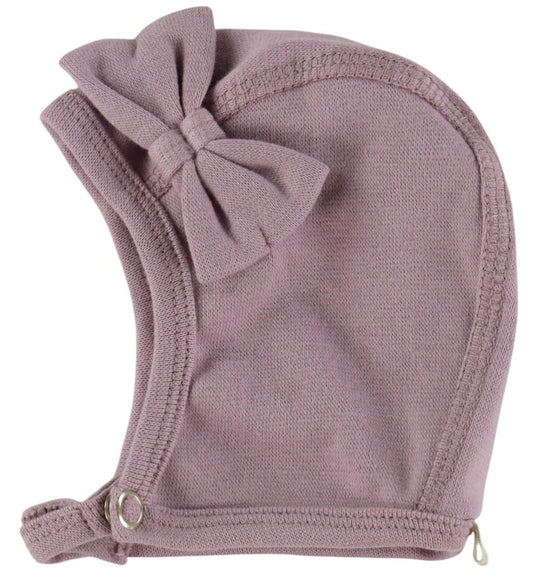 Racing Kids Babymuts m. Vlinderdas - Paars - Racing Kids - 44 - Babymutsen