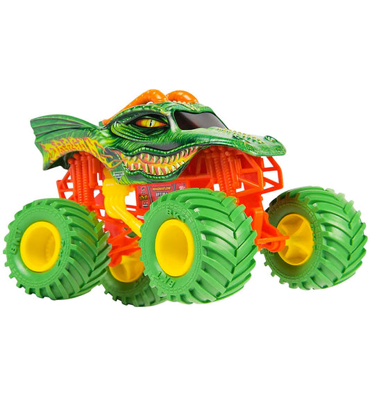 Monster Jam Truck - 1:24 - Collector 26-serie - Draak - Monster Jam - OneSize - Auto´s