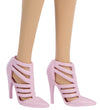 Barbie Pop - Deluxe Stijl Roze Denim Jas - Kant - Barbie - OneSize - Poppen