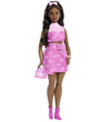 Barbie Pop - Deluxe Stijl Roze Denim Korte hoortoestellen - Barbie - OneSize - Poppen