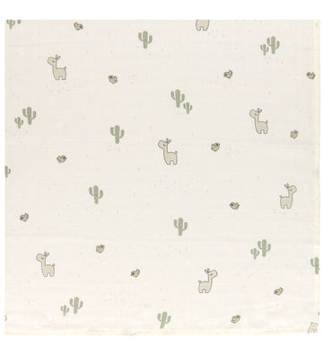 Done by Deer Wikkeldoek - Mousseline - Tulp - Zand - Done by Deer - OneSize - Wikkeldoeken