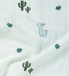 Done by Deer Wikkeldoek - Mousseline - Tulp - Blauw - Done by Deer - OneSize - Wikkeldoeken