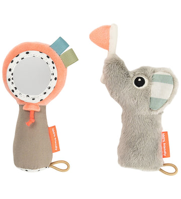 Done by Deer Rammelen - 2-pack - Celebration - Kleurenmix - Done by Deer - OneSize - Ramelaren