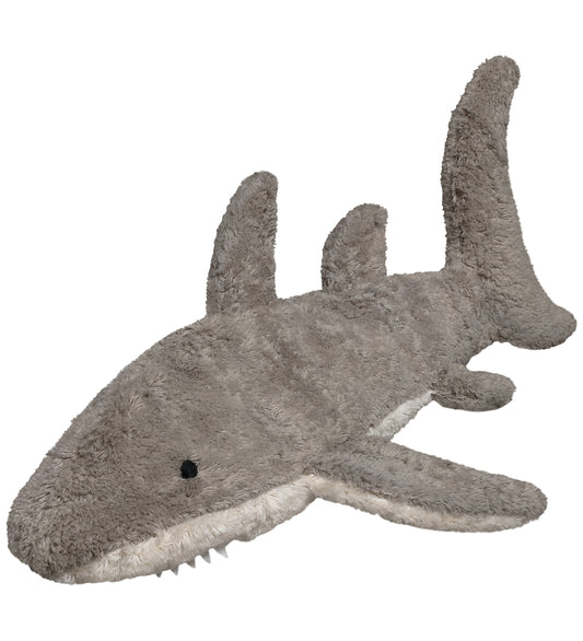 Senger Naturwelt Verwarmingskussen - Shark - Klein - Grijs - Senger Naturwelt - OneSize - Knuffels
