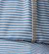Wheat Zonnehoed - UV40+ - Bora - Blue Zwemmen Stripe - Wheat - 48-51 cm - Zwemhoedjes