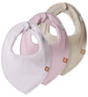 Name It Kwijlslabbetje - Rib - NbfYvette - 3-pack - Lavender Mis - Name It - OneSize - Kwijlsjaaltjes