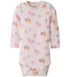 Name It Romper l/s - Katoen/Modaal - NbfDelilah - Carinaria/AOP - Name It - 74 - Rompers Lange Mouw